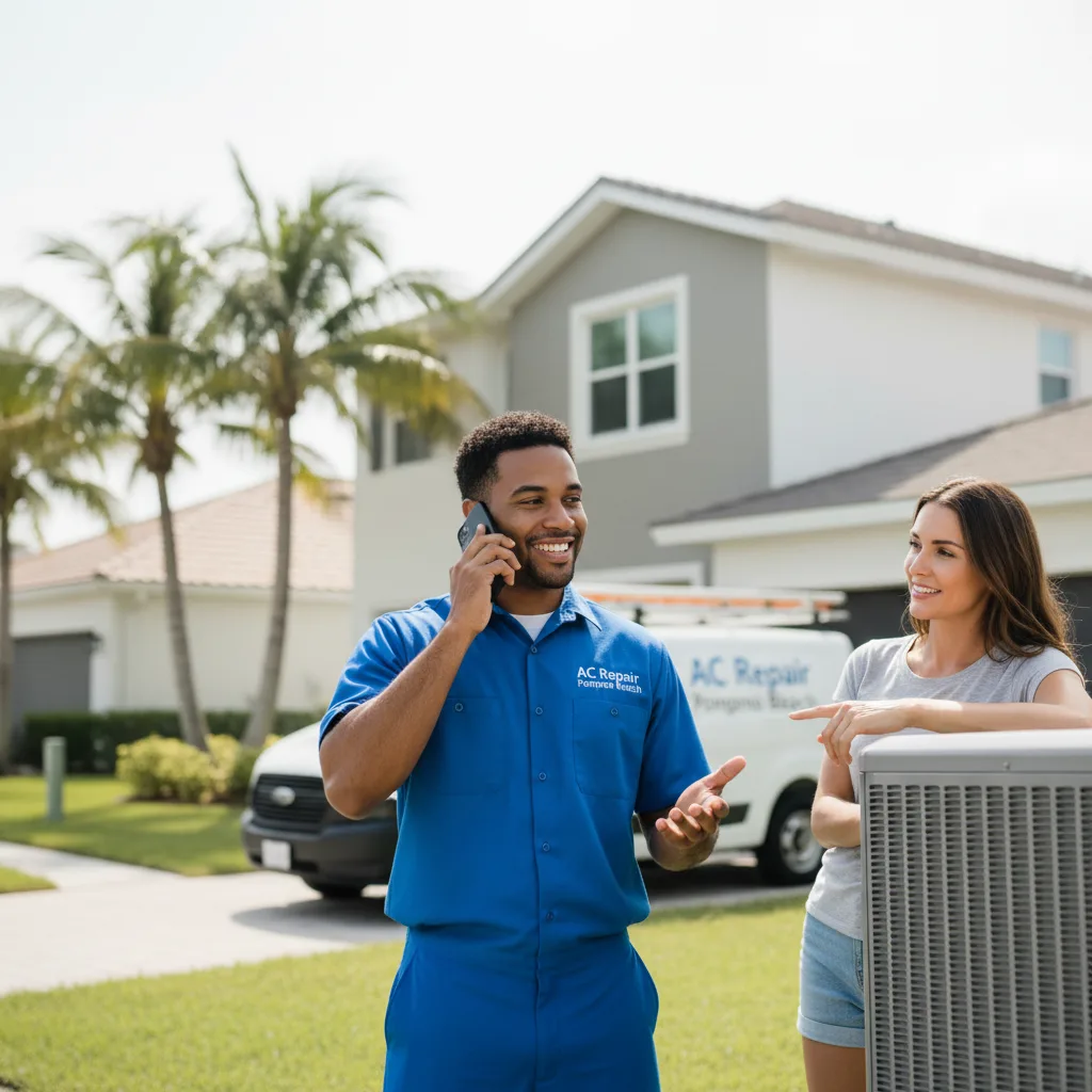 AC Repair Pompano Beach customer support in Pixley